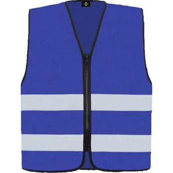 Pánská vesta Korntex Cologne Unisex bezpečnostní vesta na zip KX217 Royal Blue M