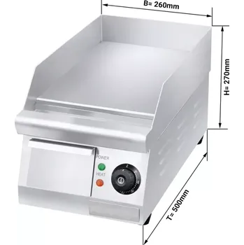 EKGB 353 Grilovací deska elektrická HLADKÁ