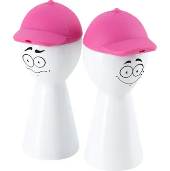 Nádoba na olej a ocet by inspire Set olej/ocet Face, růžová