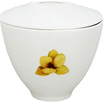 Stolování by inspire Porcelánová cukřenka Spring 150ml, žlutá/černá