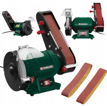 pásová bruska Parkside Stolní pásová bruska multifunkční 240W 230V PSBS 240C2
