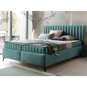 Postel Postel Joy 160x200 cm, modrozelená aqua látka