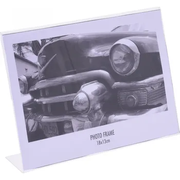Rám na obraz H&L Fotorámeček TRANSPARENT 18x13cm