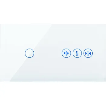vypínač DOTYKOVÝ OVLADAČ ROLETY + JEDNODUCHÝ VYPÍNAČ 1K WIFI TUYA SMART LIFE