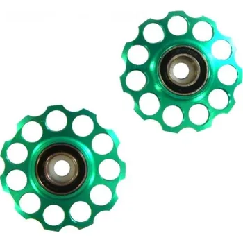 přehazovačka kladky přehazovačky ShamanRacing 11z. zelené