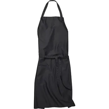 Pracovní zástěra Cg Workwear Verona 90 Dlouhá zástěra s laclem 00131-01 Raven 90 x 75 cm