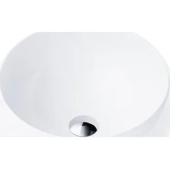 Umyvadlo Umyvadlo na desku kulaté Corsan 40 cm bílé