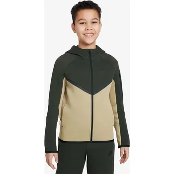 Chlapecká mikina Nike B NSW TCH FLC FZ - PD XS