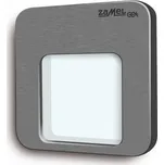 Světlo LED MOZA, do KU krabice, 14Vss, IP44 12 - aluminium - teplá bílá