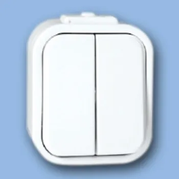 vypínač Sériový přepínač hnědá