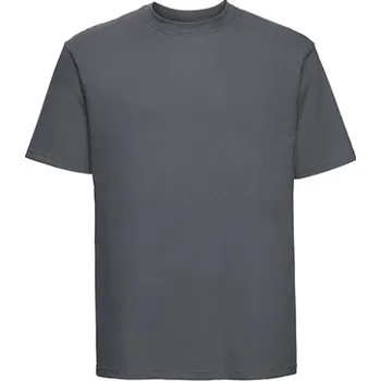 Pánské tričko Russell Unisex klasické triko R-180M-0 Convoy Grey (Solid) 3XL