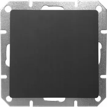 vypínač Jednopólový vypínač, modul černý