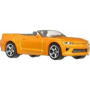 autíčko Autíčko Matchbox '16 Chevy Camaro Convertible oranžové