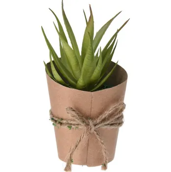 umělá květina H&L Sukulent v natur květináčku, varianta A