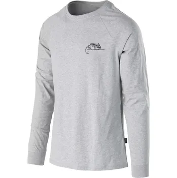 Triko HELIKON-TEX LOGO s dlouhým rukávem ŠEDÁ MELANŽ Triko HELIKON-TEX LOGO s dlouhým rukávem ŠEDÁ MELANŽ vel. 3XL