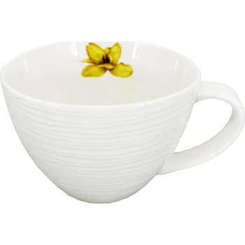 by inspire Porcelánový hrnek Croft Spring 400ml, žlutá/černá