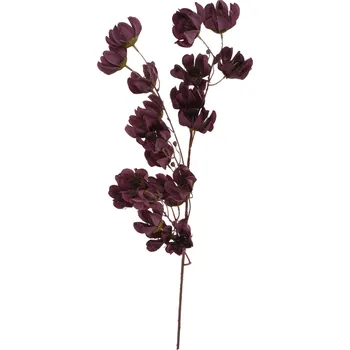 umělá květina H&L Větvička Magnolie,97cm, bordo