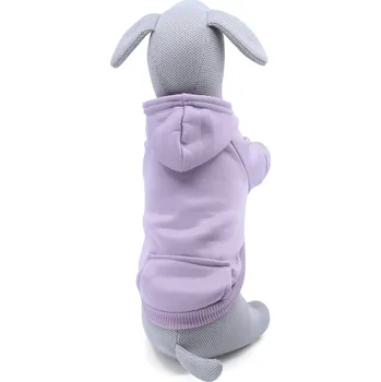 Obleček pro psa Vsepropejska Mitexi mikina s kapsou pro psa Barva: Fialová, Délka zad (cm): 42, Obvod hrudníku: 50 - 54 cm