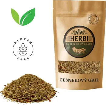 Koření Herbi Česnekový gril, 50 g – kořenící směs na maso, zeleninu i marinády s pořádným řízem