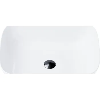 Umyvadlo Umyvadlo na desku obdélníkové Corsan Mono 50 cm bílé