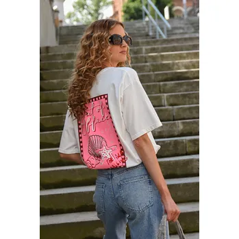 BÍLÉ TRIČKO OUT OF OFFICE PECA del SOL