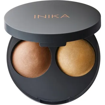 Make-up Inika Organic Bio Inika Organic - Přírodní zapečené konturovací duo - Almond 5 g