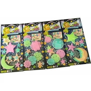 Party dekorace Tvary barevné svítí ve tmě - D