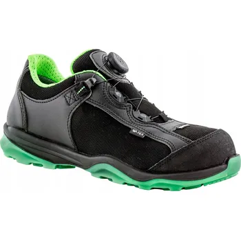 Pracovní obuv Pánské pracovní boty s BOA systémem, kožené, lehké, s ocelovou špičkou Wenaas PRO RUN S3, velikost 36