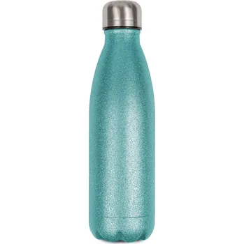 Termoska Termoláhev 500 ml třpytivá - světle modrá laserové gravírování