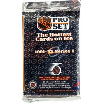 Sběratelská karetní hra 1991-92 Pro Set Series 1 Hockey Balíček