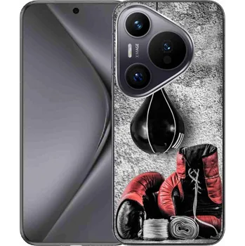 Box Gelový kryt mmCase na Huawei Pura 70 Pro - boxovací pytel a rukavice