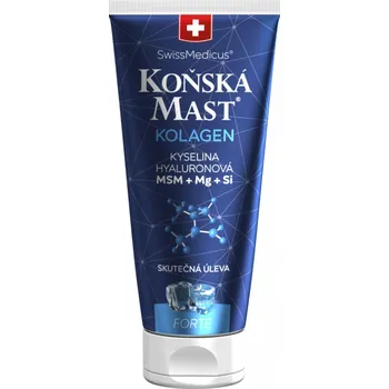 Masážní přípravek Koňská mast kolagenem forte chlad.200ml