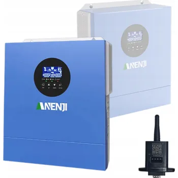 Měnič napětí Hybridní Solární Měnič Anenji 2kW 2000W Wifi 12V Čistá Sinusoida 230V