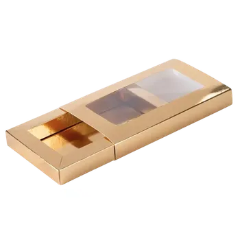 Dárková krabička Zlatá krabička na dubajskou čokoládu 22,5x14,5x3,5