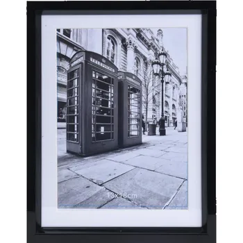 Rám na obraz H&L Fotorámeček 24 x 19 cm, černý