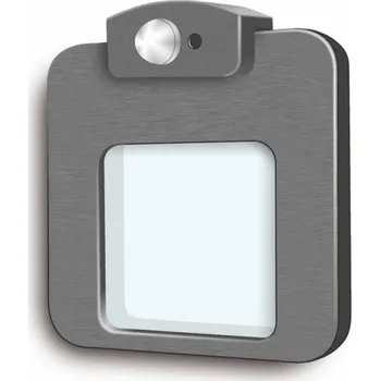Bodové svítidlo LED osvětlení MOZA s čidlem pohybu 17 - aluminium - neutrální