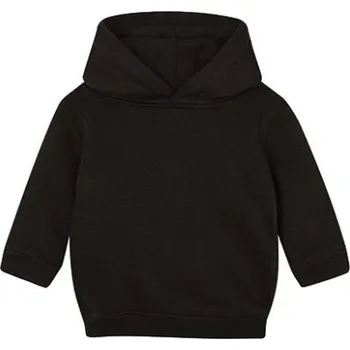 Chlapecká mikina Babybugz Dětská mikina přes hlavu s kapucí BZ63 Black 6-12 Monate