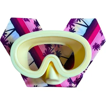 Plavecké brýle Potápěčské brýle se šátkem pro děti 3 - 10let Waterplops - Palms