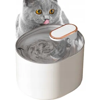 Miska pro psa FONTÁNA PÍTKO PRO KOČKY PSY MISKA AUTOMATICKÉ PÍTKO TICHÉ 3L