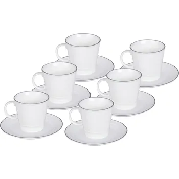 by inspire Sada 6ks šálek s podšálkem 250ml, Nostalgie