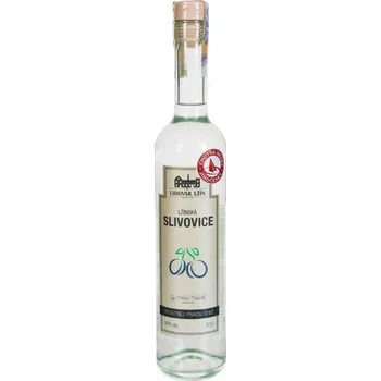 Pálenka Lžín Slivovice 50% 0,5 l (holá láhev)