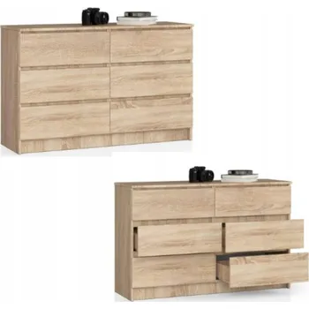 Komoda Komoda Akord 120 x 40 x 77 cm dub sonoma matný