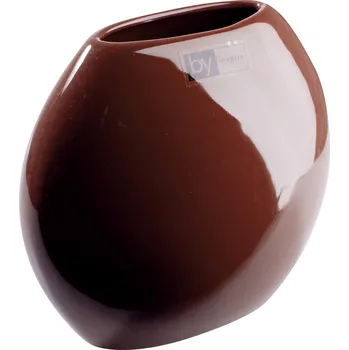 Váza by inspire Váza 'even' (16,5x8,5x15cm), hnědá
