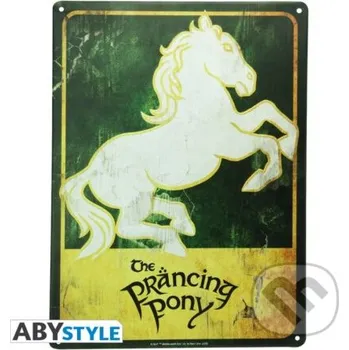 Doplněk ke knize Pán prsteňov Plechová ceduľa Skákavý poník - ABYstyle ABYstyle