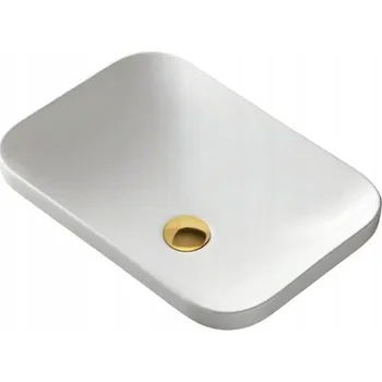 Umyvadlo Umyvadlo na desku obdélníkové Corsan Intero 43 cm bílé