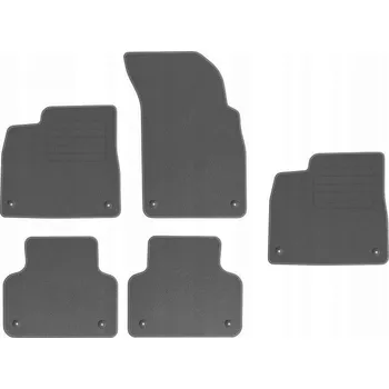 autokoberec Kobercové rohožky Edecor velurové 5 ks