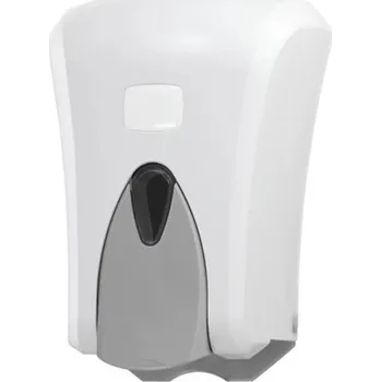 Dávkovač mýdla Ruční nástěnný dávkovač mýdla Faneco 1000 ml, bílý/šedý