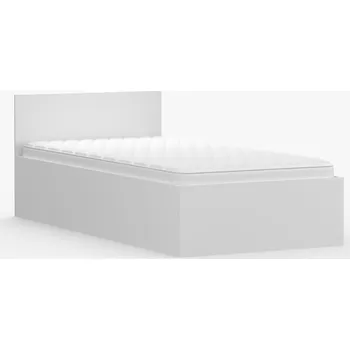 Postel Postel 46 Omega, Smyk s úložným prostorem v bílé barvě, 90 x 200