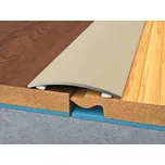 ASKO a.s. Profil přechodový, 100mm, hliník, Champagne, samolepící, 0,9m