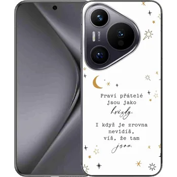 Pouzdro na mobilní telefon Gelový kryt mmCase na Huawei Pura 70 Pro - citát 6 bílé pozadí